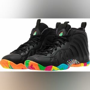 Rare Nike Lil Posite One GS 'Fruity Pebbles SZ 9C
